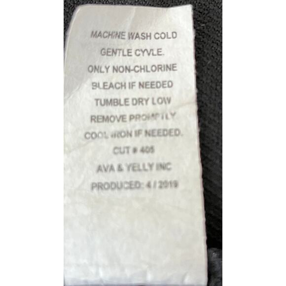 AVA & YELLY CAP SLEEVE MIDI SKATER DRESS, WOMENS, 16, BLACK WITH PINK LINING - Picture 12 of 12